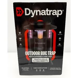 2026 Dynatrap Outdoor Bug Trap with Flickering Flame Light with solar option